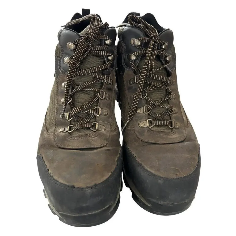 Timberland Keele Ridge Steel Toe Work Boots Brown Men's 14 W